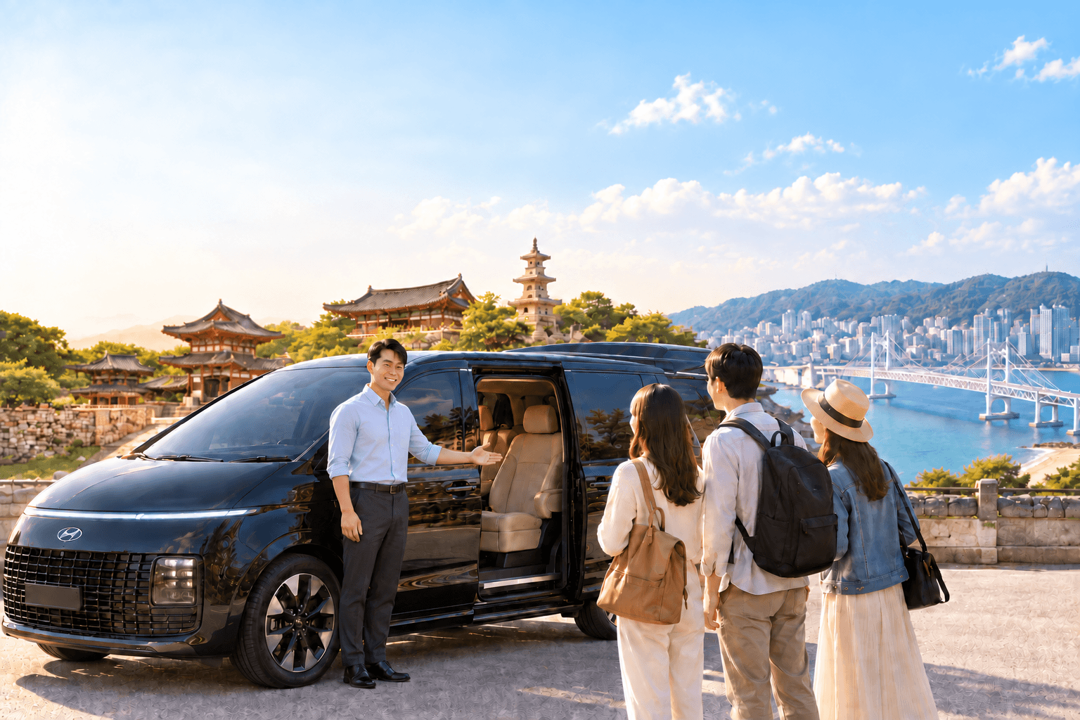 Illustrative image · Actual vehicle and service arrangements are confirmed separately.